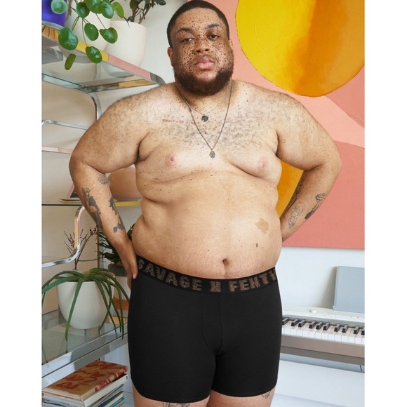 SAVAGE X FENTY • Black Caviar Rhianna’s Pick Savage X Boxer Briefs - Picture 2 of 3